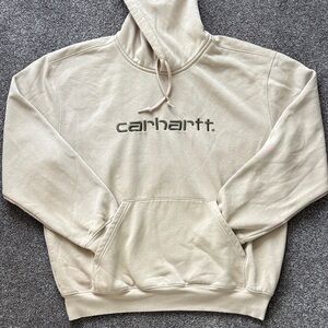 Carhartt Men's Beige Hoodie Sweater
